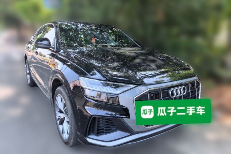 Used Audi Q8 2022 55 TFSI Prestige Dynamic Edition Front Right 45 Deg