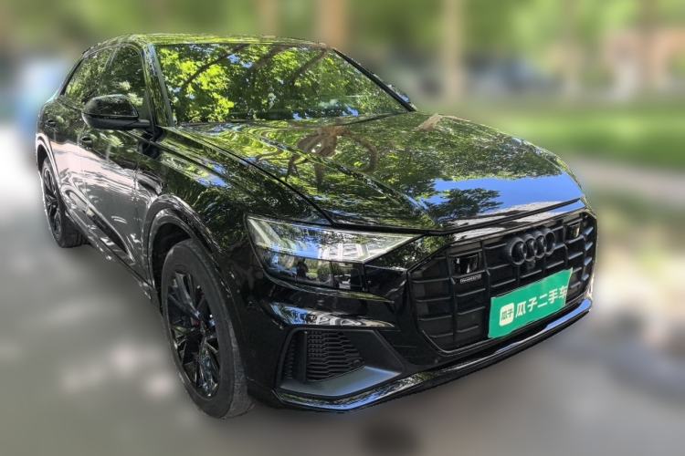 Used Audi Q8 2022 55 TFSI Prestige Dynamic Edition Front Right 45 Deg