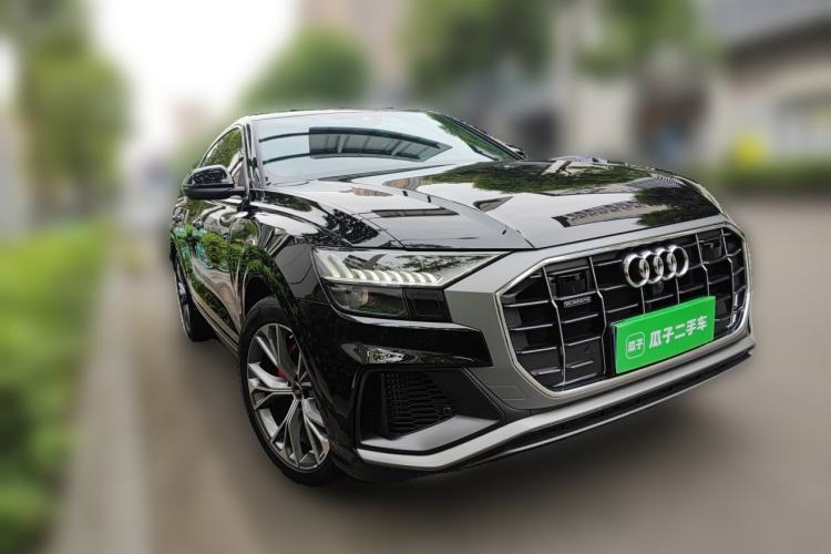 Used Audi Q8 2022 55 TFSI Prestige Dynamic Edition Front Right 45 Deg