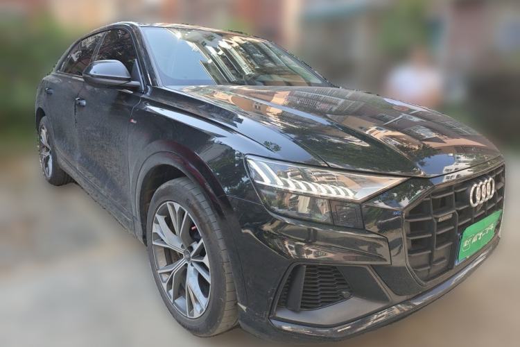 Used Audi Q8 2022 55 TFSI Luxury Dynamic Edition Front Right 45 Deg
