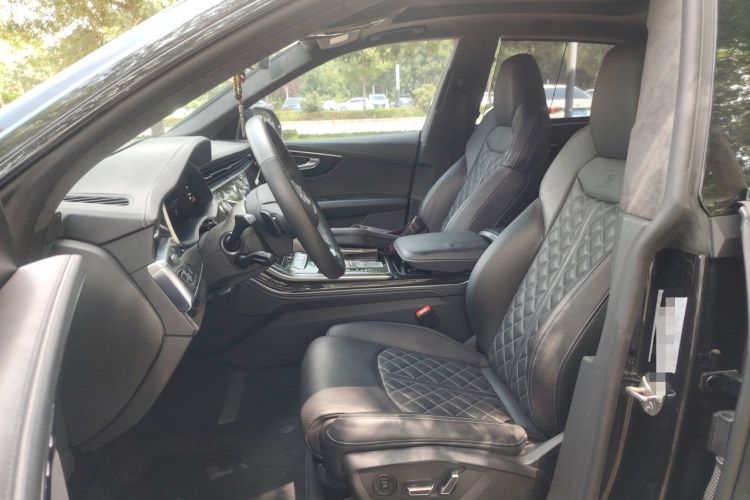 Used Audi Q8 2022 55 TFSI Snow Sports Edition Left Front Seat
