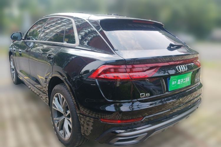 Used Audi Q8 2022 55 TFSI Luxury Dynamic Edition Rear Left 45 Deg