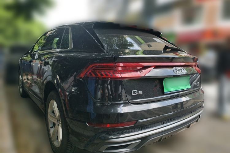 Used Audi Q8 2022 45 TFSI Luxury Dynamic Model Rear Left 45 Deg