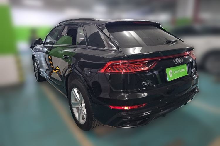 Used Audi Q8 2022 45 TFSI Luxury Dynamic Model Rear Left 45 Deg