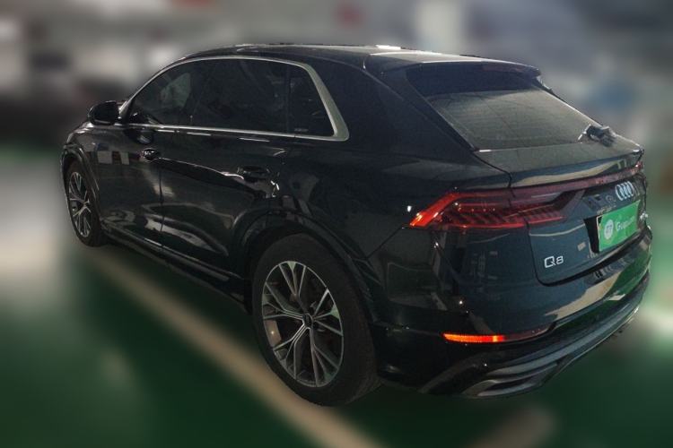 Used Audi Q8 2022 55 TFSI Luxury Dynamic Edition Rear Left 45 Deg