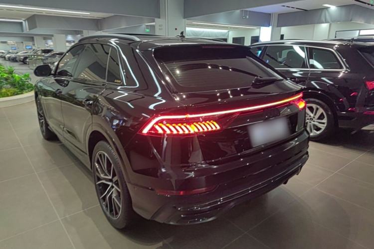 Used Audi Q8 2022 55 TFSI Snow Sports Edition Rear Left 45 Deg