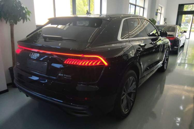 Used Audi Q8 2022 55 TFSI Luxury Dynamic Edition Rear Right 45 Deg