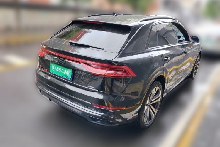 Used Audi Q8 2022 55 TFSI Prestige Dynamic Edition Rear Right 45 Deg