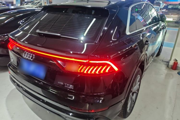 Used Audi Q8 2022 55 TFSI Luxury Dynamic Edition Rear Right 45 Deg