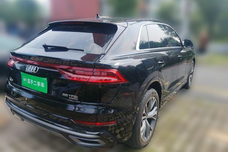 Used Audi Q8 2022 55 TFSI Luxury Dynamic Edition Rear Right 45 Deg