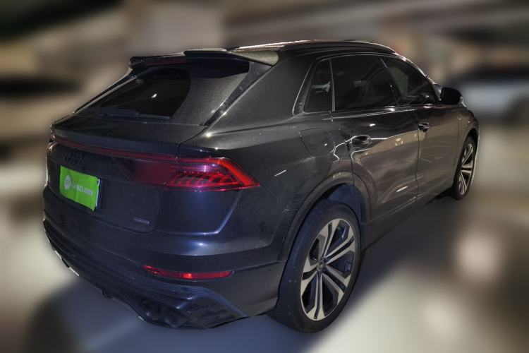 Used Audi Q8 2022 55 TFSI Snow Sports Edition Rear Right 45 Deg