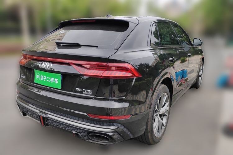 Used Audi Q8 2022 55 TFSI Luxury Dynamic Edition Rear Right 45 Deg
