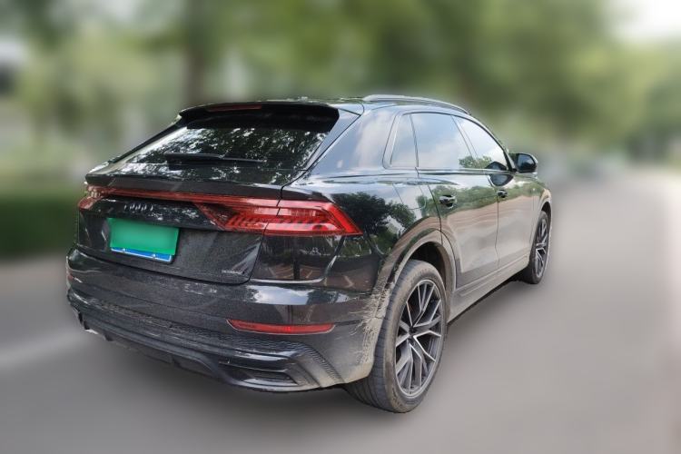 Used Audi Q8 2022 55 TFSI Snow Sports Edition Rear Right 45 Deg