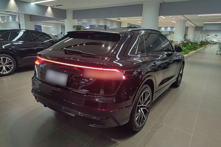 Used Audi Q8 2022 55 TFSI Snow Sports Edition Rear Right 45 Deg