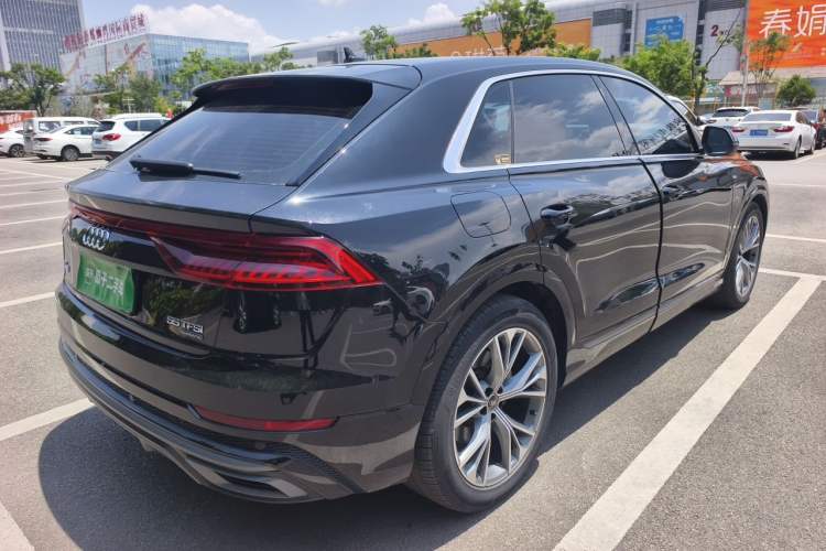 Used Audi Q8 2022 55 TFSI Luxury Dynamic Edition Rear Right 45 Deg