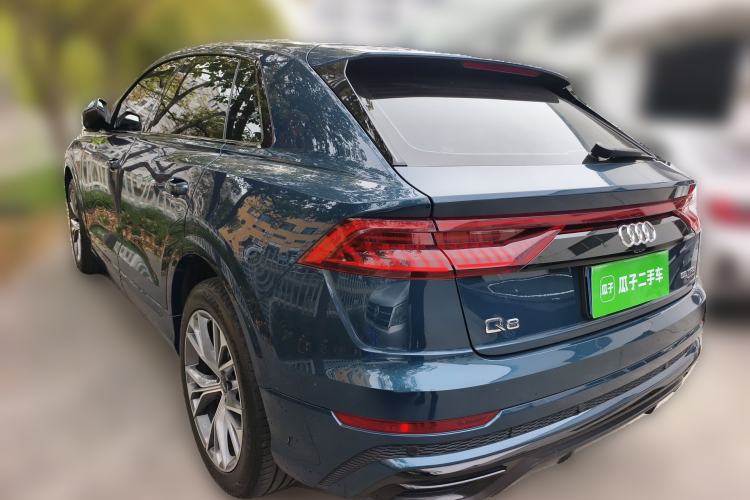 Used Audi Q8 2022 55 TFSI Luxury Dynamic Edition Rear Left 45 Deg