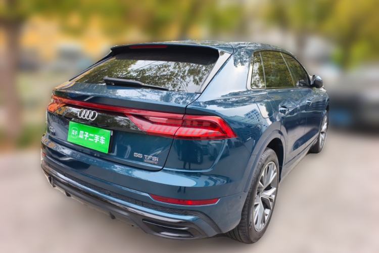 Used Audi Q8 2022 55 TFSI Luxury Dynamic Edition Rear Right 45 Deg