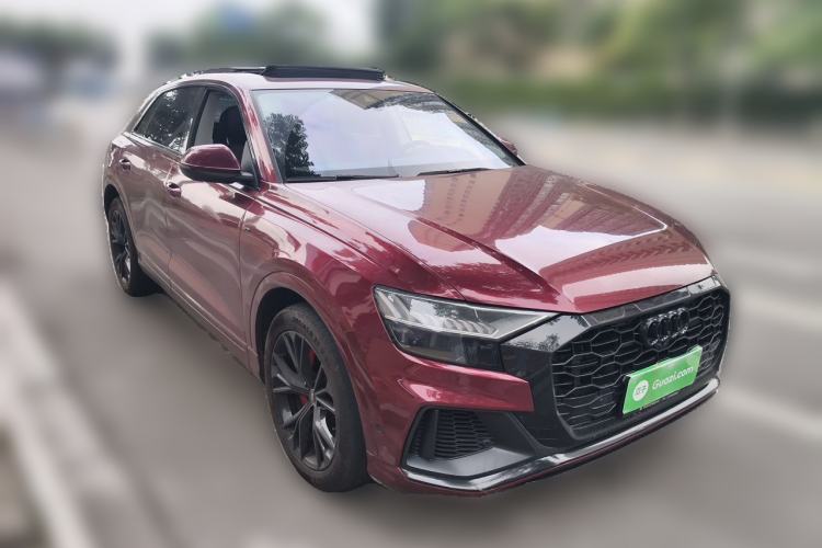 Used Audi Q8 2022 55 TFSI Luxury Dynamic Edition Front Right 45 Deg