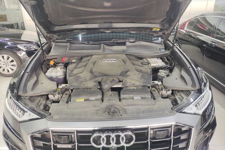 Used Audi Q8 2023 55 TFSI Luxury Dynamic Edition Engine Bay