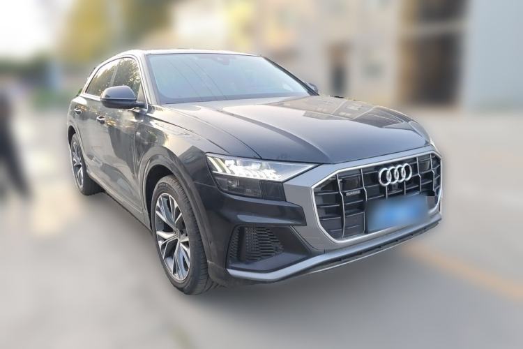 Used Audi Q8 2023 55 TFSI Luxury Dynamic Edition Front Right 45 Deg