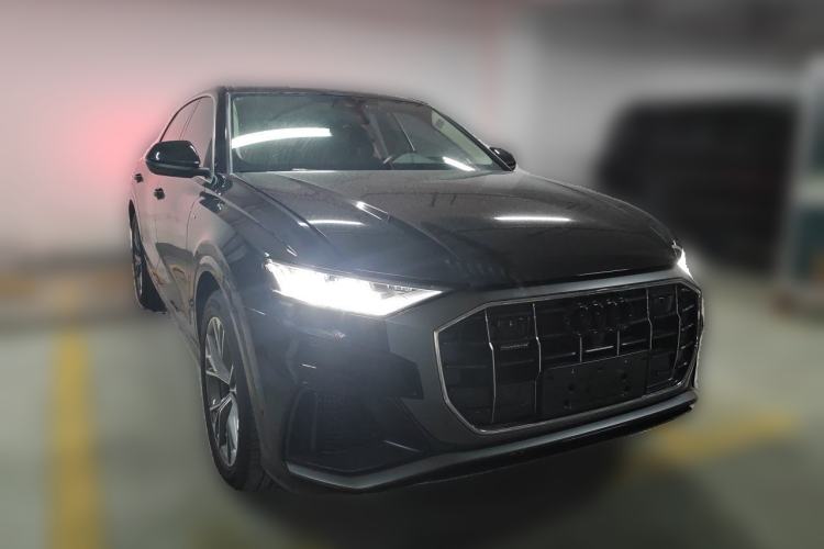 Used Audi Q8 2023 55 TFSI Luxury Dynamic Edition Front Right 45 Deg