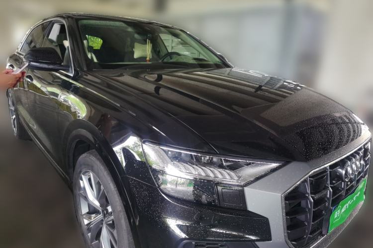 Used Audi Q8 2023 55 TFSI Luxury Dynamic Edition Front Right 45 Deg