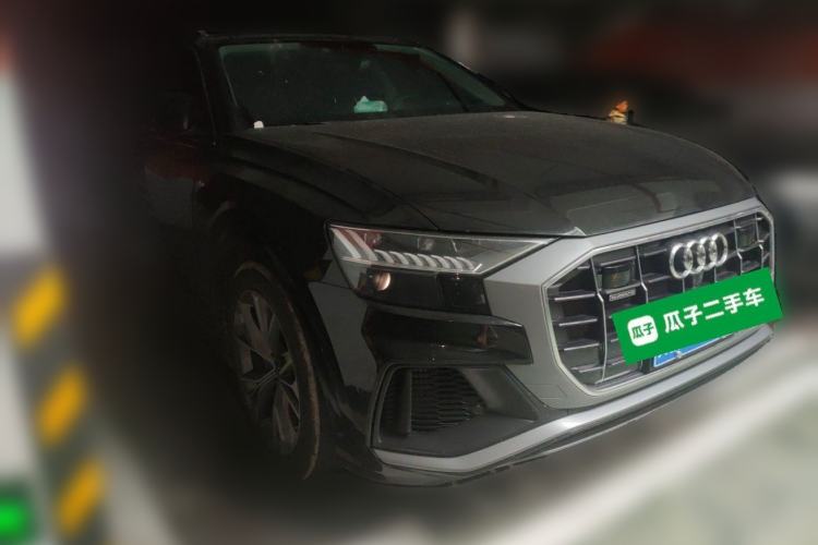 Used Audi Q8 2023 55 TFSI Luxury Dynamic Edition Front Right 45 Deg