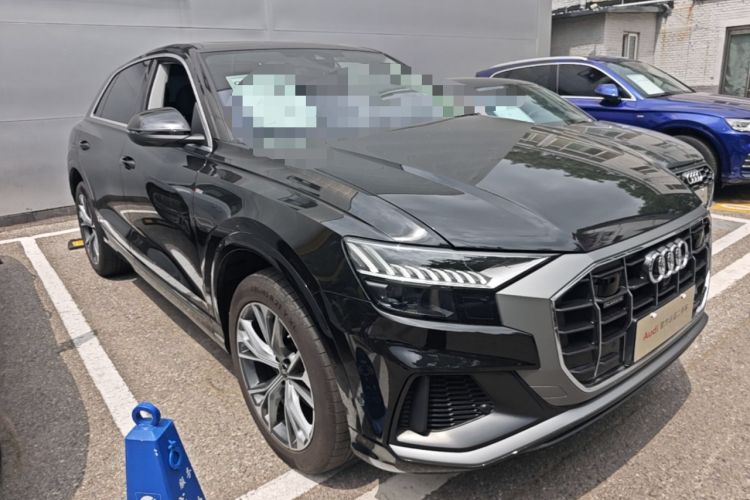 Used Audi Q8 2023 55 TFSI Prestige Dynamic Edition Front Right 45 Deg