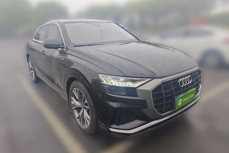 Used Audi Q8 2023 55 TFSI Luxury Dynamic Edition Front Right 45 Deg