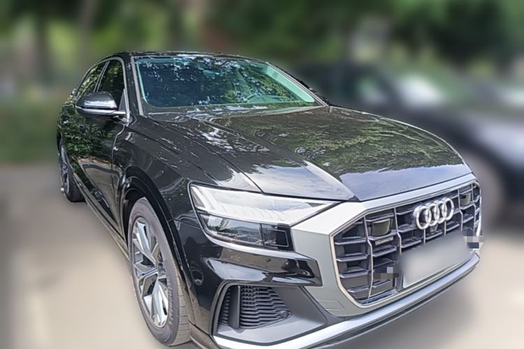 Used Audi Q8 2023 55 TFSI Luxury Dynamic Edition Front Right 45 Deg