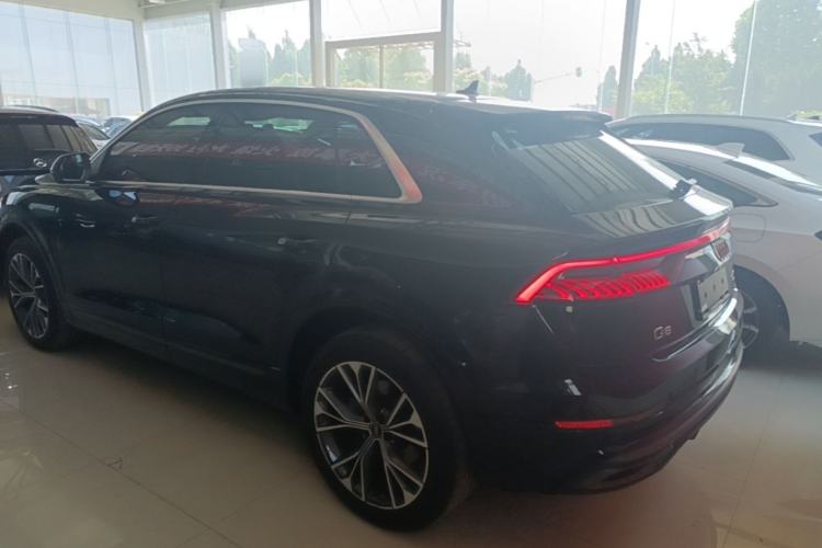 Used Audi Q8 2023 55 TFSI Luxury Dynamic Edition Rear Left 45 Deg