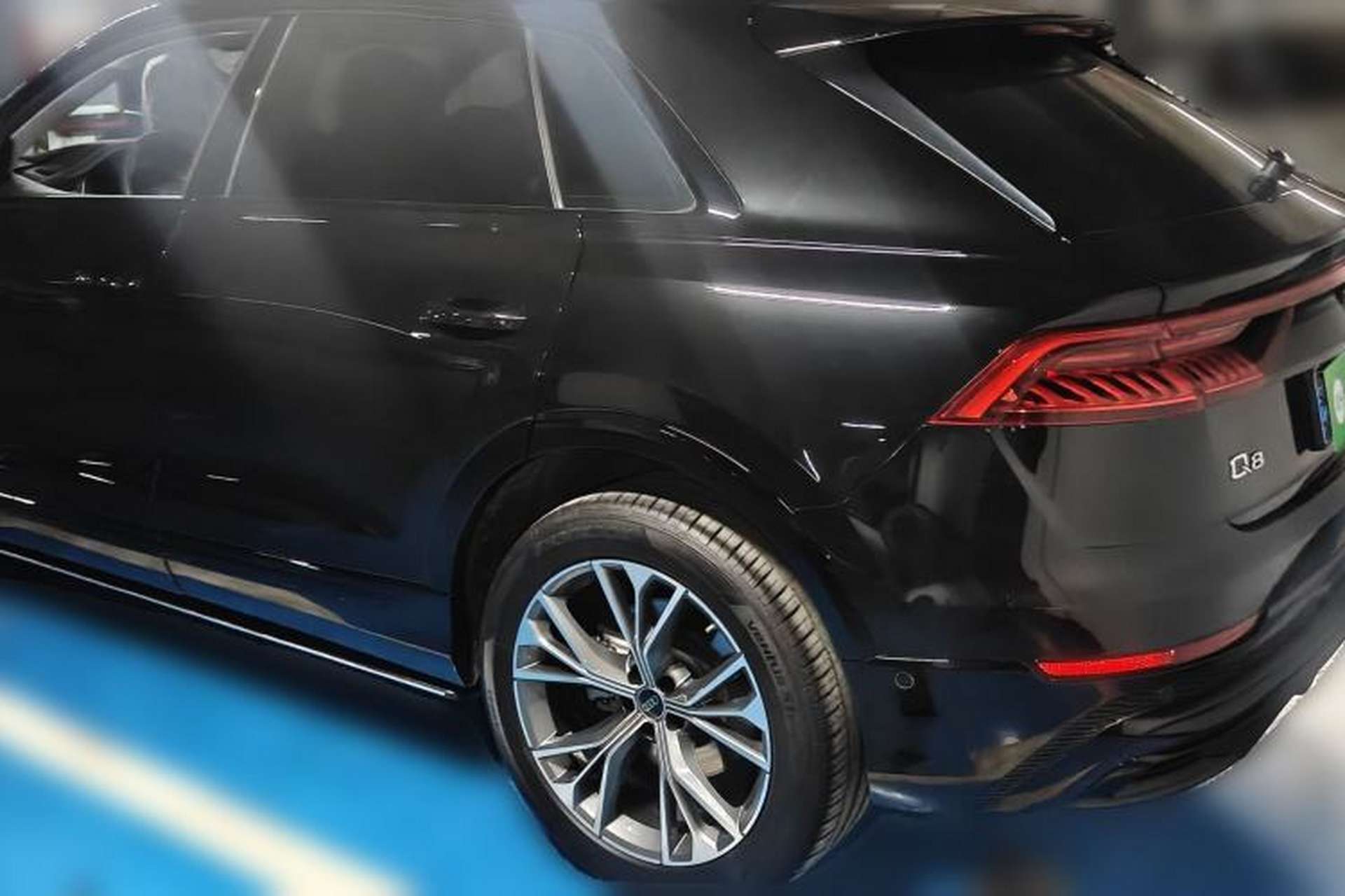 Used Audi Q8 2023 55 TFSI Luxury Dynamic Edition Rear Left 45 Deg