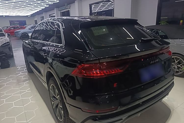 Used Audi Q8 2023 55 TFSI Luxury Dynamic Edition Rear Left 45 Deg