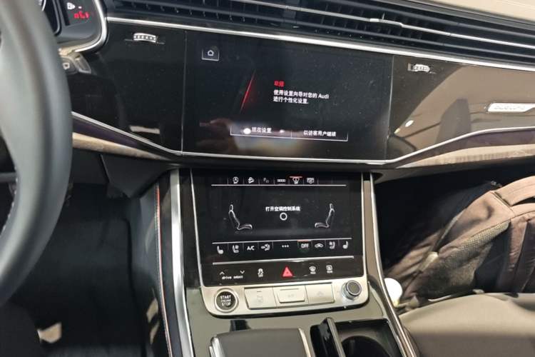 Used Audi Q8 2024 55 TFSI Luxury Dynamic Model Audio And AC Panel
