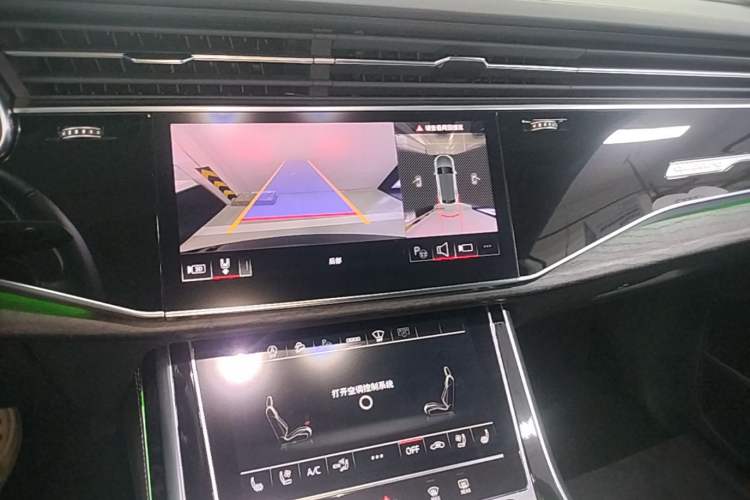 Used Audi Q8 2024 55 TFSI Luxury Dynamic Model Audio And AC Panel