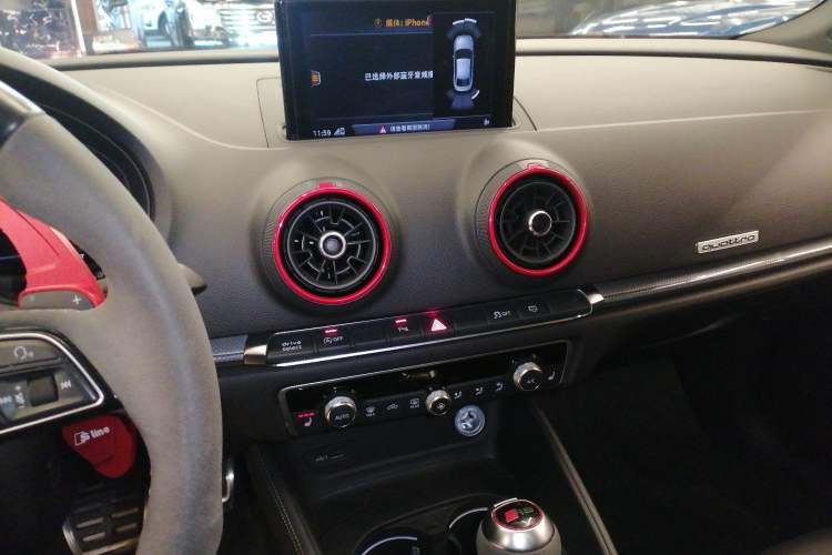 Used Audi RS 3 2017 RS 3 2.5T Limousine Audio And AC Panel