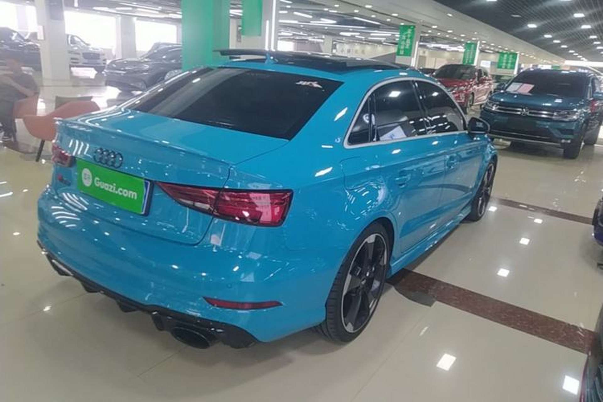 Used Audi RS 3 2017 RS 3 2.5T Limousine Rear Right 45 Deg
