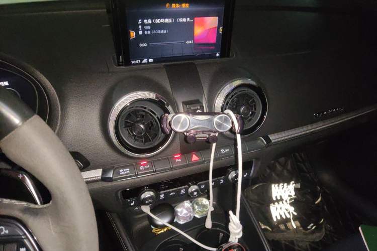 Used Audi RS 3 2017 RS 3 2.5T Limousine Audio And AC Panel