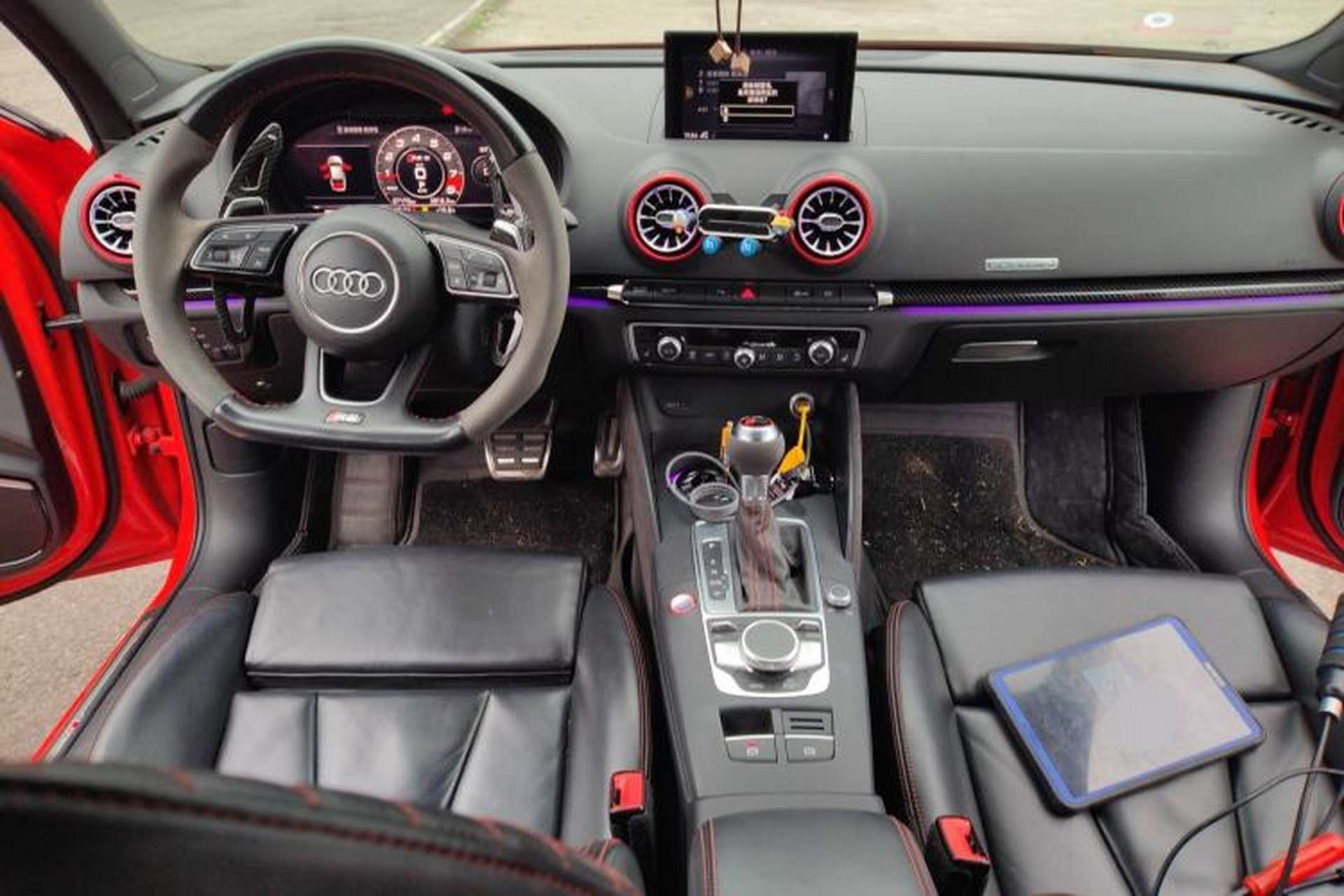 Used Audi RS 3 2017 RS 3 2.5T Limousine Center Console