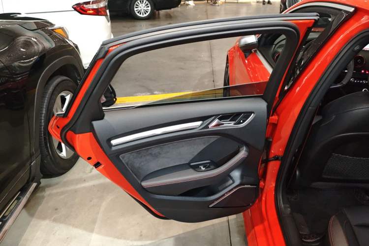 Used Audi RS 3 2017 RS 3 2.5T Limousine Left Rear Door Interior
