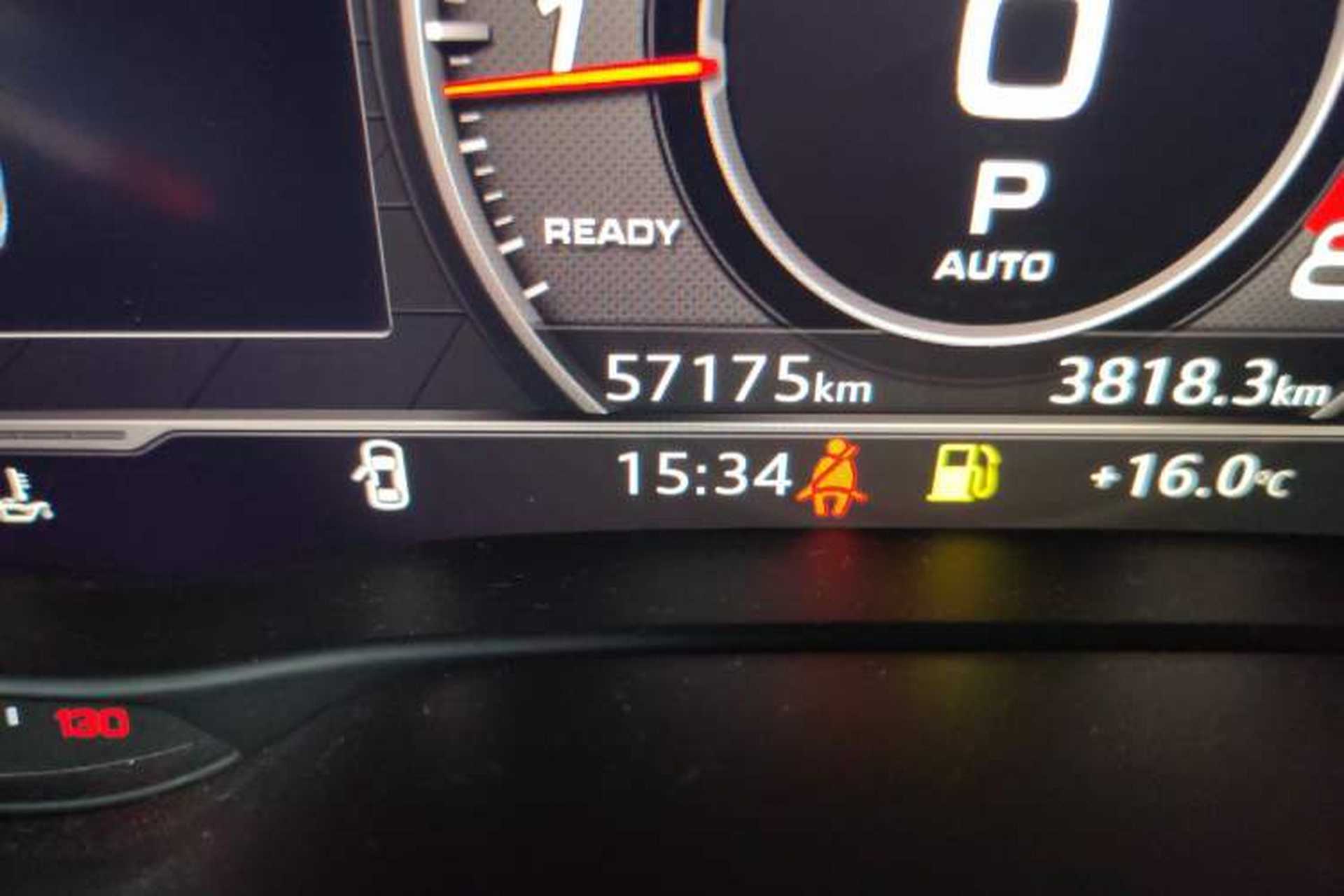 Used Audi RS 3 2017 RS 3 2.5T Limousine Odometer Close Up
