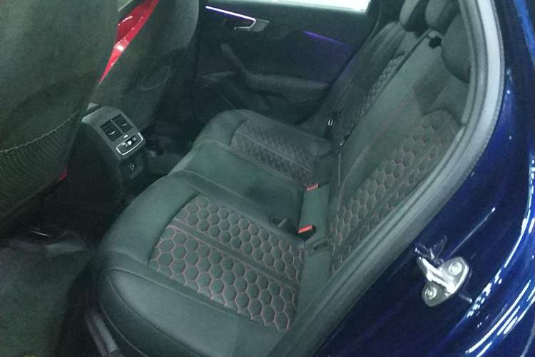 Used Audi RS 4 2021 RS4 Avant Obsidian Edition Left Rear Seat