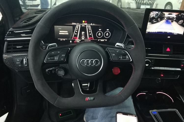 Used Audi RS 4 2021 RS4 Avant Obsidian Edition Steering Wheel