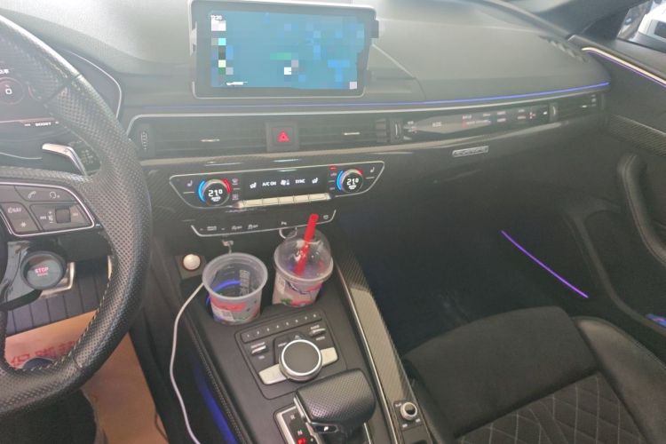 Used Audi RS 4 2019 RS 4 2.9T Avant Audio And AC Panel