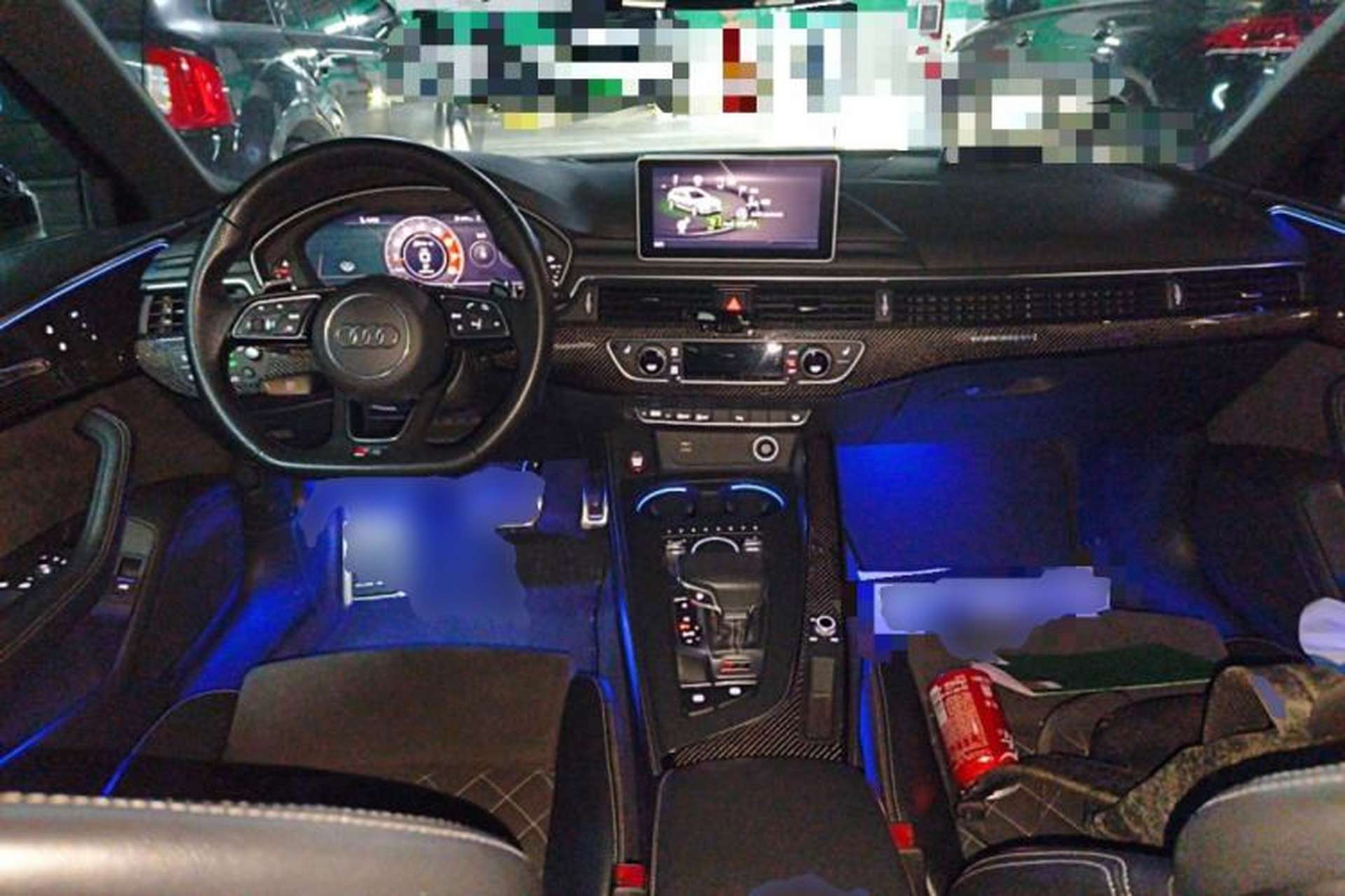 Used Audi RS 4 2019 RS 4 2.9T Avant Center Console