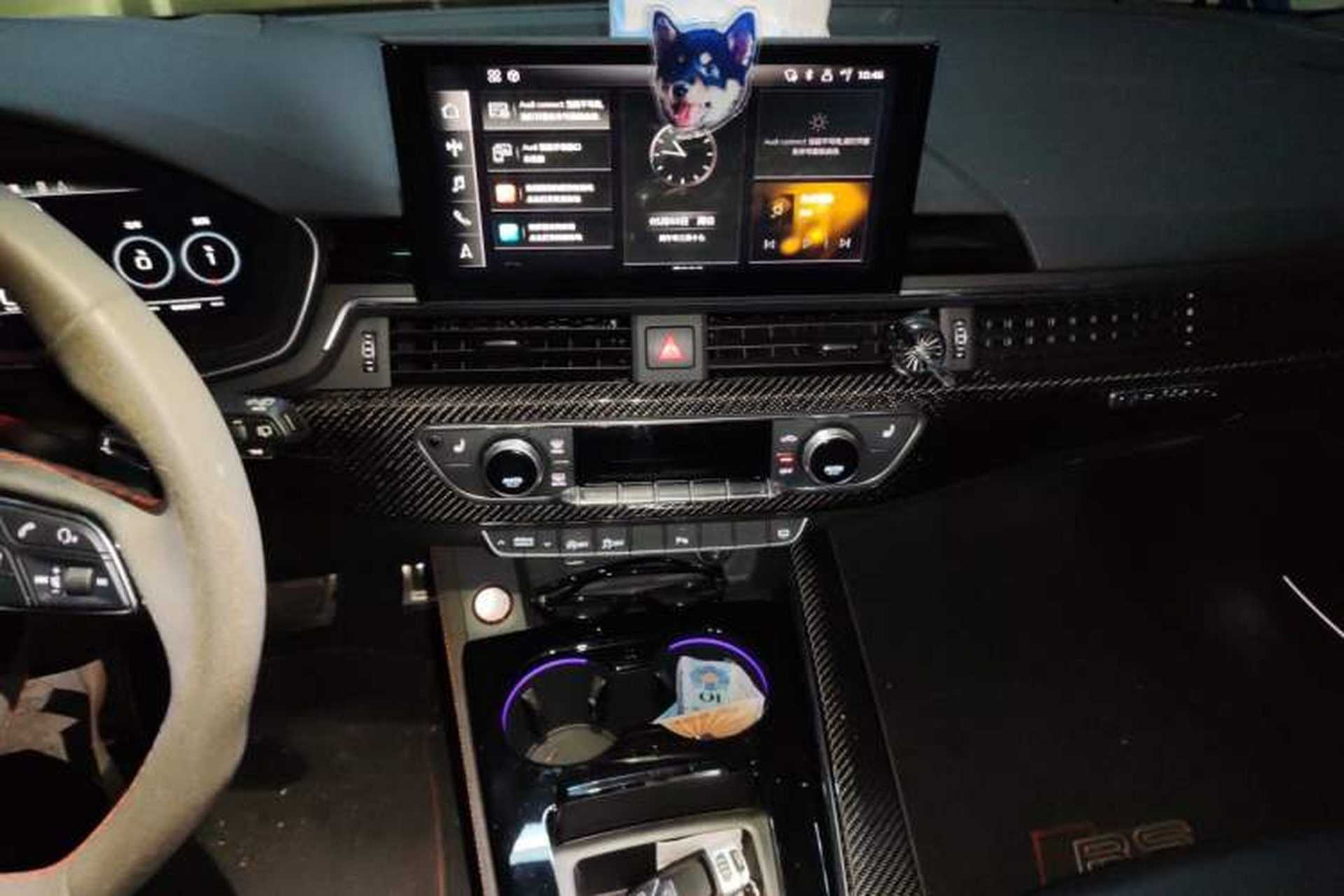 Used Audi RS 4 2020 RS 4 2.9T Avant Audio And AC Panel