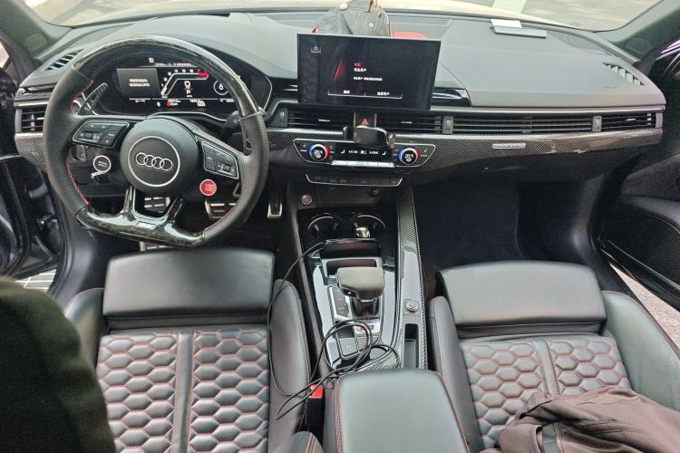Used Audi RS 4 2021 RS4 Avant Obsidian Edition Center Console