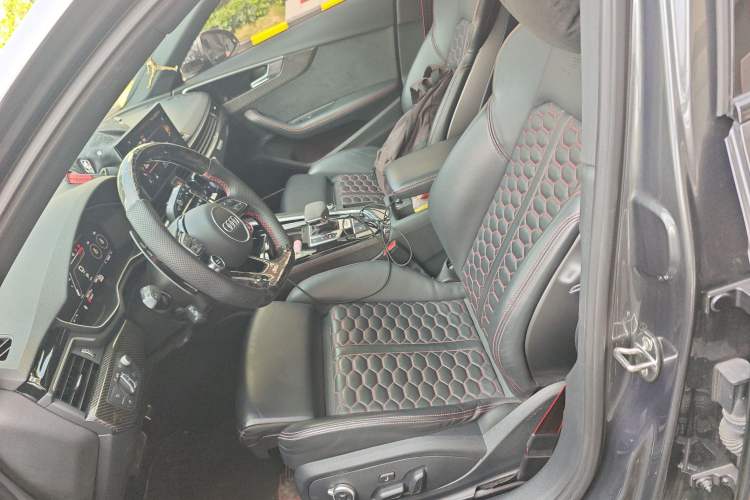 Used Audi RS 4 2021 RS4 Avant Obsidian Edition Left Front Seat
