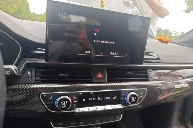 Used Audi RS 4 2021 RS4 Avant Obsidian Edition Audio And AC Panel