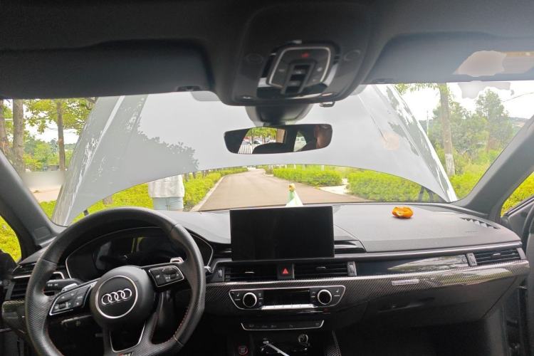 Used Audi RS 4 2021 RS4 Avant Obsidian Edition Center Console